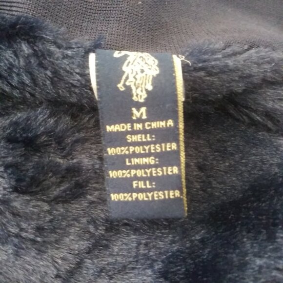 U.S. Polo Assn. women's size M navy blue quilted jacket - Picture 15 of 16